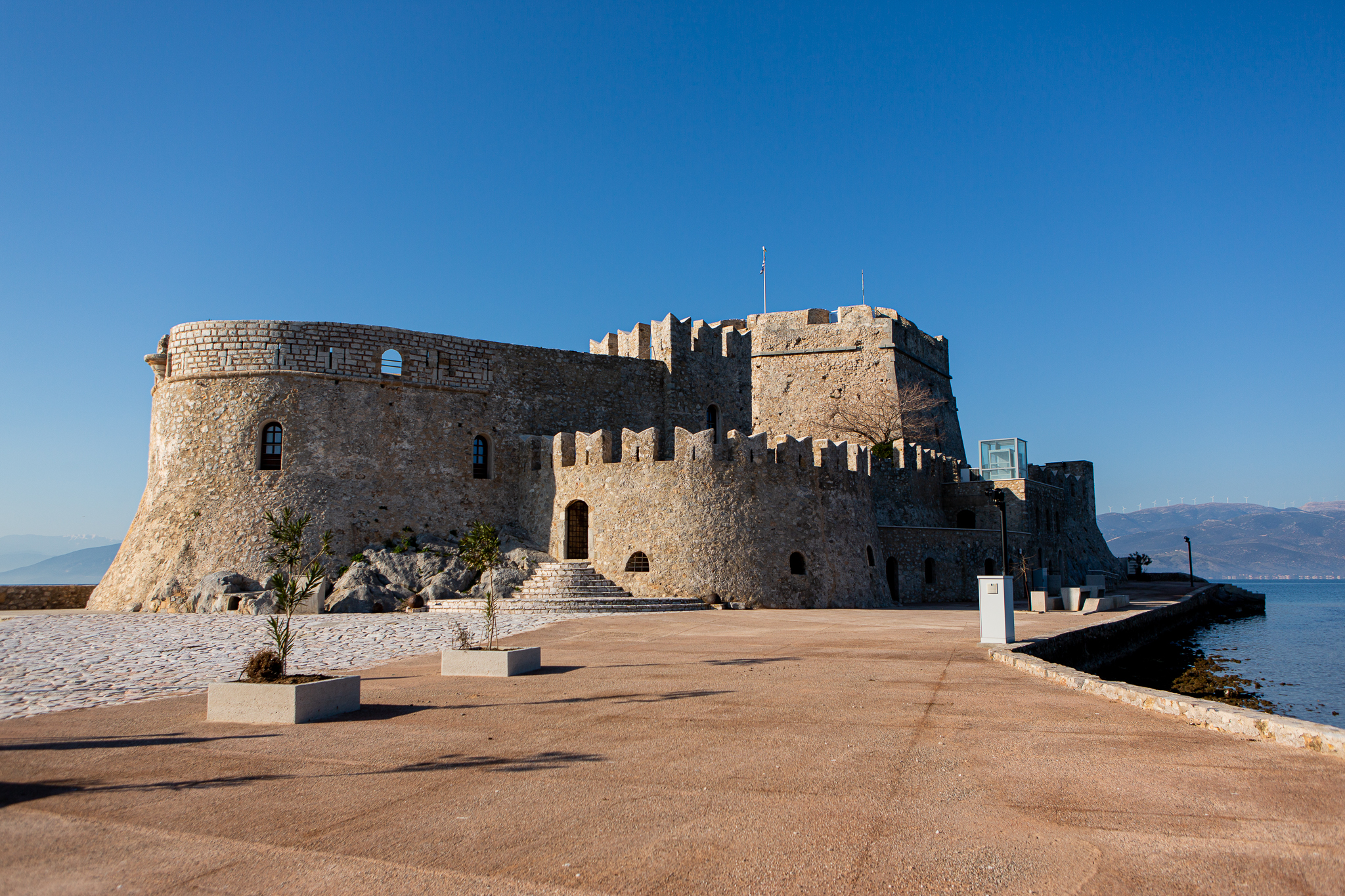 Το φρούριο Μπούρτζι Ναυπλίου